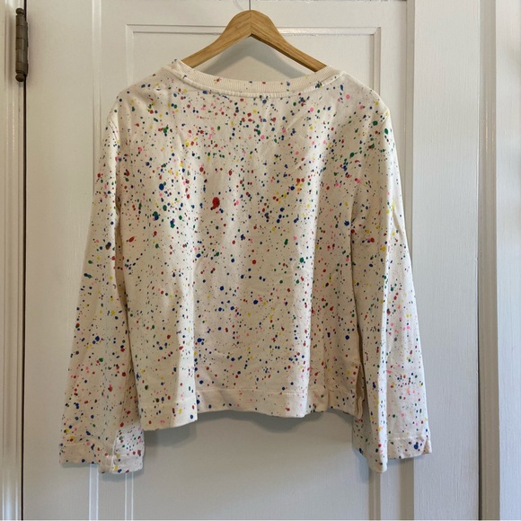 Maeve (Anthropologie) Jamie Paint splatter sweatshirt - Picture 3 of 5
